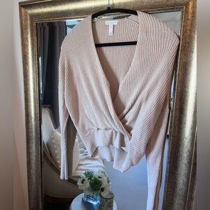 Leith Women's V-Neck Sweater - Cream